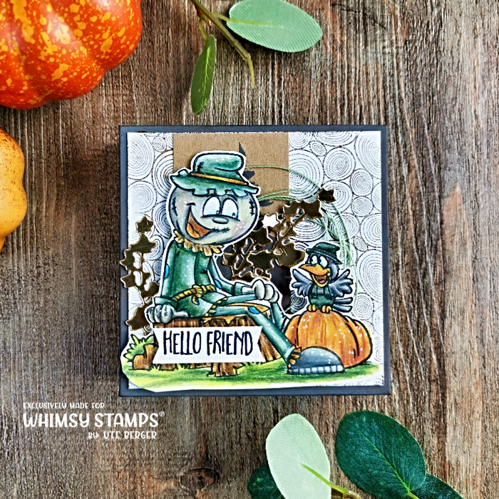Blessed Scarecrows Clear Stamps - Whimsy Stamps
