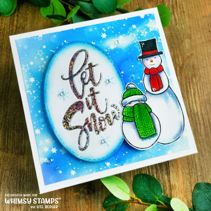 Let it Snow Die Set - Whimsy Stamps