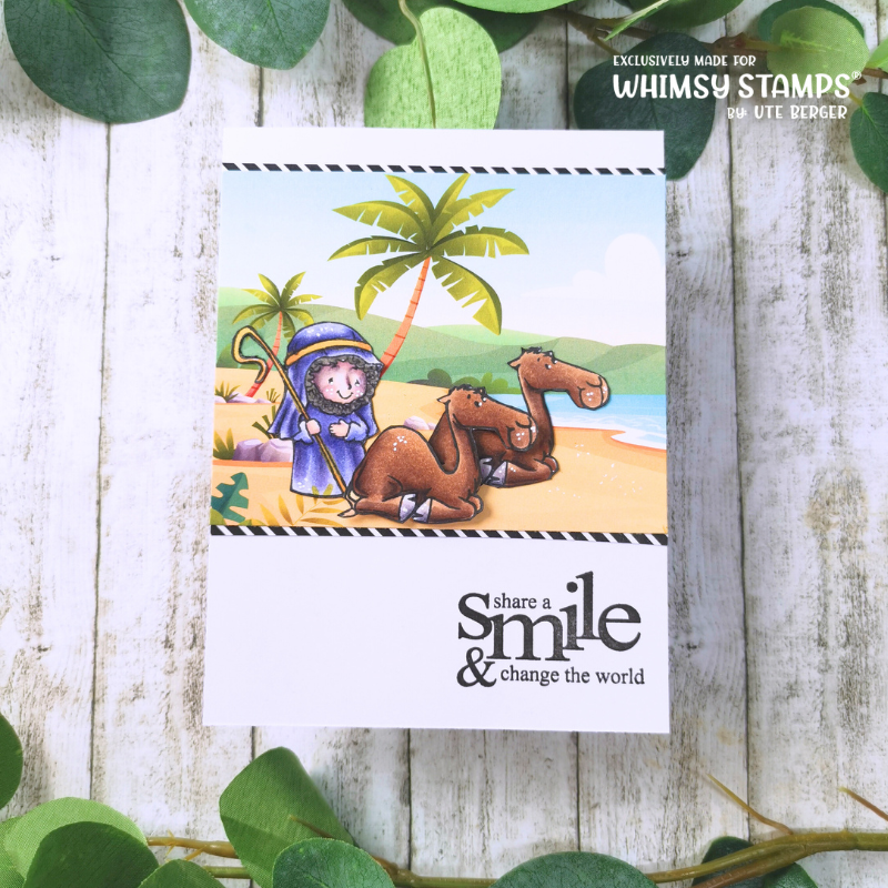 Nativity Clear Stamps - Whimsy Stamps