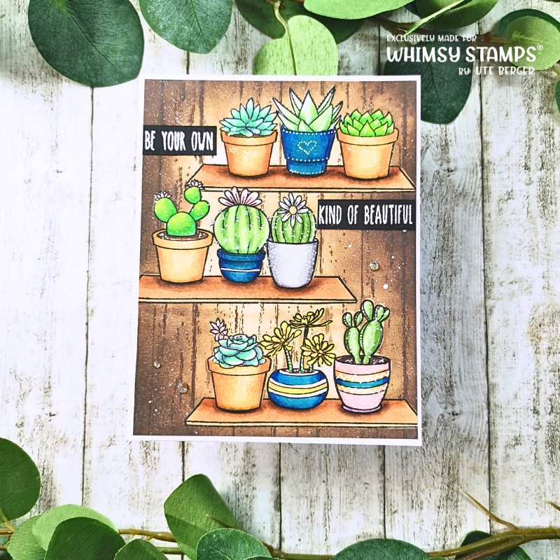 succulent stamps Sweet Succulents Clear Stamps