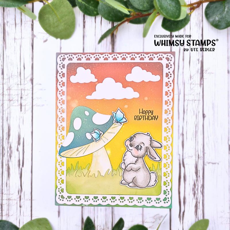 Woodland Critters Clear Stamps - Whimsy Stamps