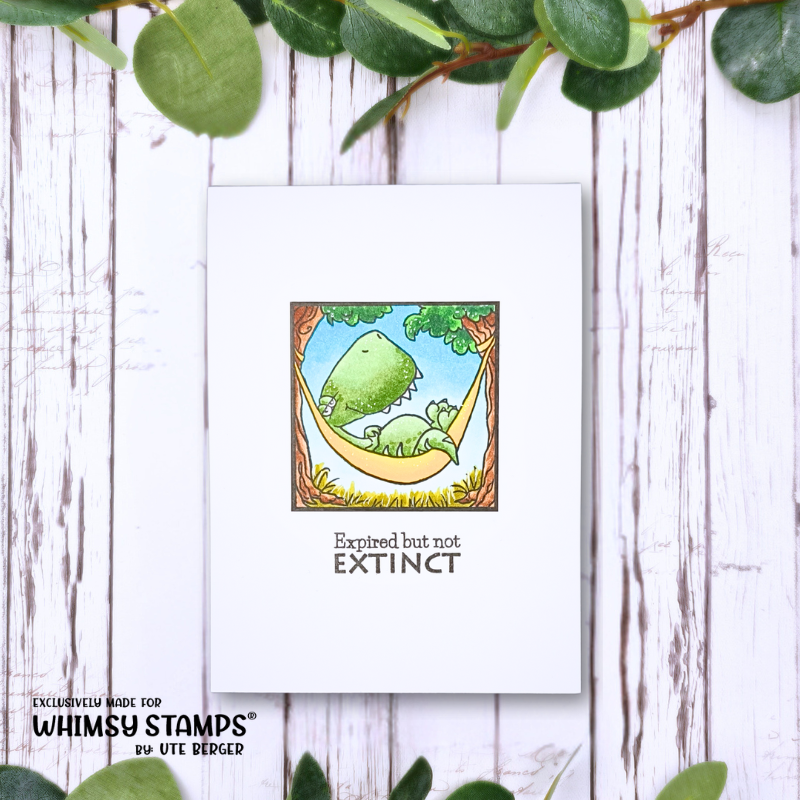 Dino Mighties Clear Stamps - Whimsy Stamps