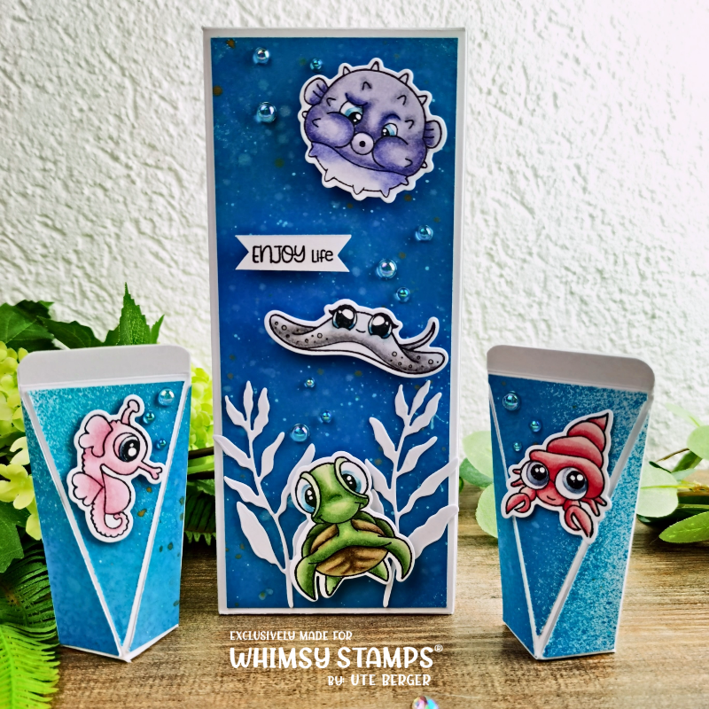 Under the Sea Clear Stamps - Whimsy Stamps