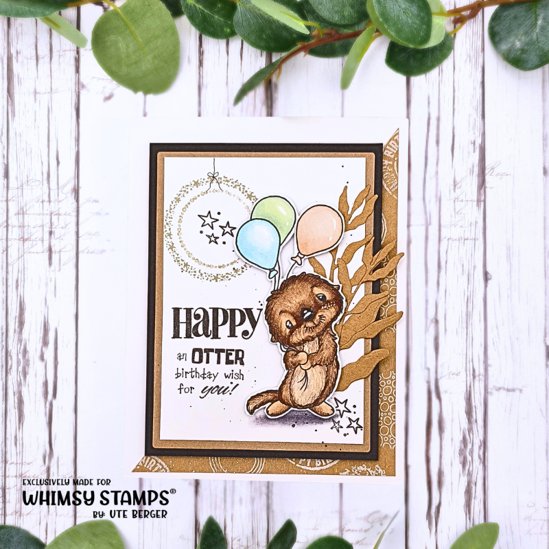 An Otter Birthday Clear Stamps
