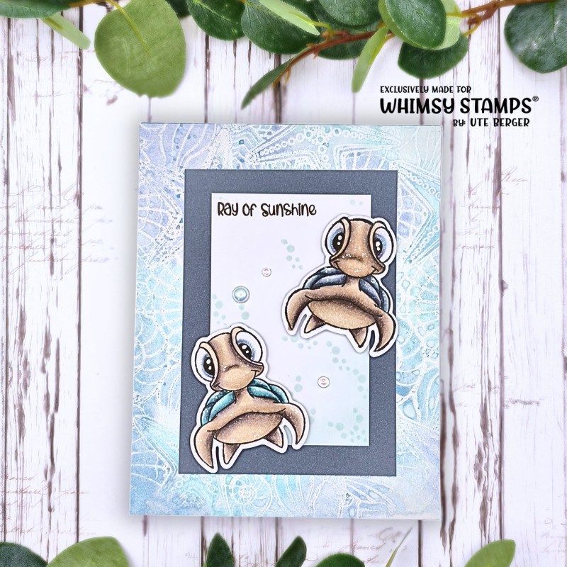 Under the Sea Clear Stamps - Whimsy Stamps