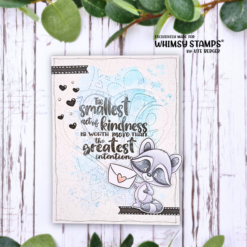 Acts of Kindness Clear Stamps - Whimsy Stamps