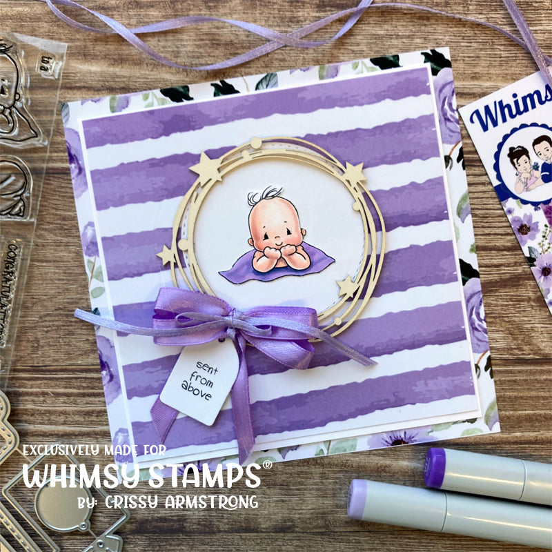 Babies from Above Clear Stamps - Whimsy Stamps