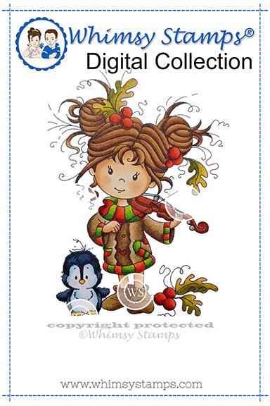 Violin - Digital Stamp