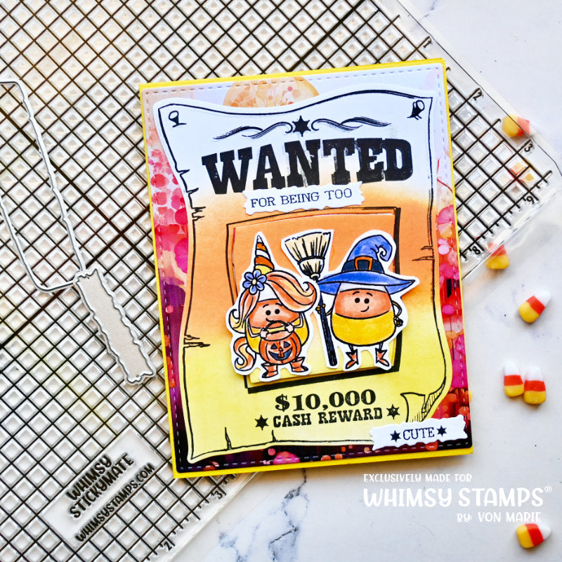 Wanted Poster Clear Stamps