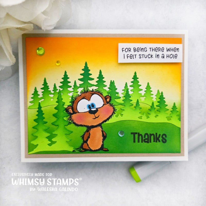 Gopher It! Clear Stamps - Whimsy Stamps