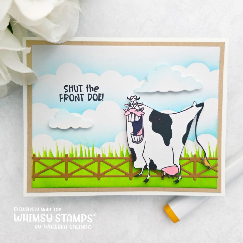 Rail and Fences Die Set - Whimsy Stamps