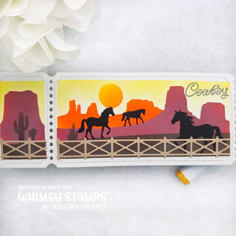 Rail and Fences Die Set - Whimsy Stamps