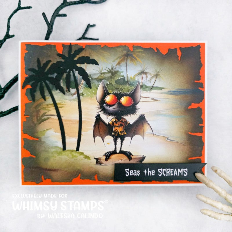 Quick Card Fronts - Summerween - Whimsy Stamps
