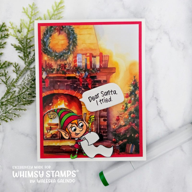 Santa's Elves Clear Stamps - Whimsy Stamps