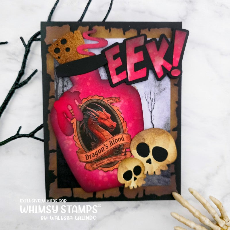 Potion Bottle Die Set - Whimsy Stamps