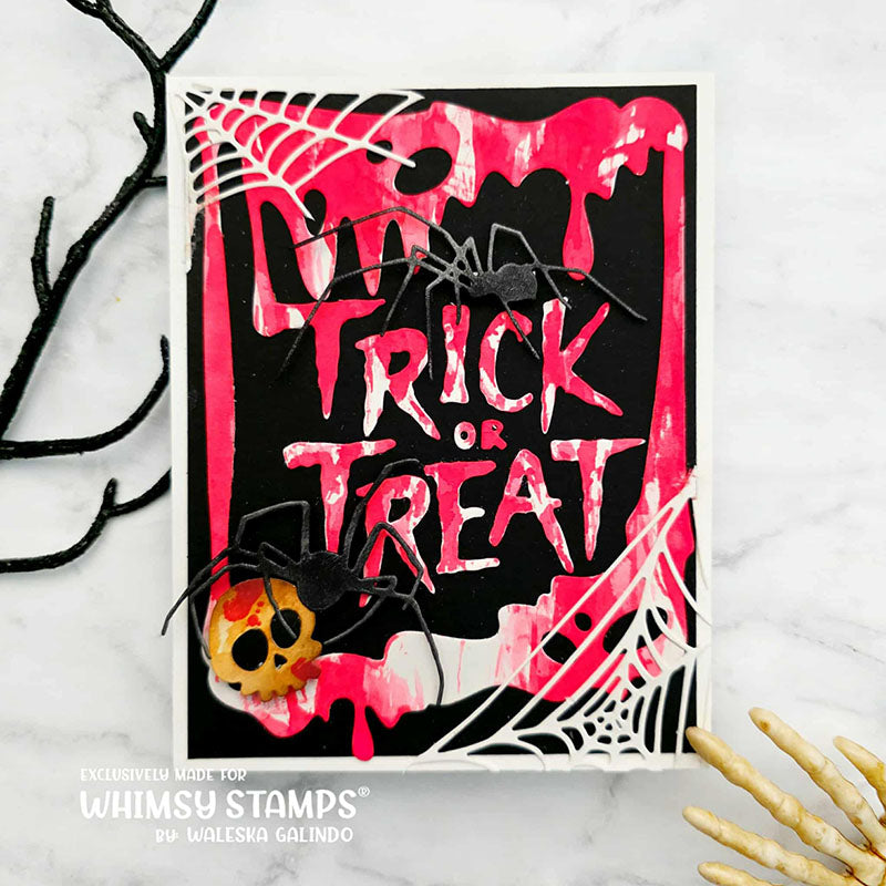 *NEW Trick or Treat Die Set - Whimsy Stamps