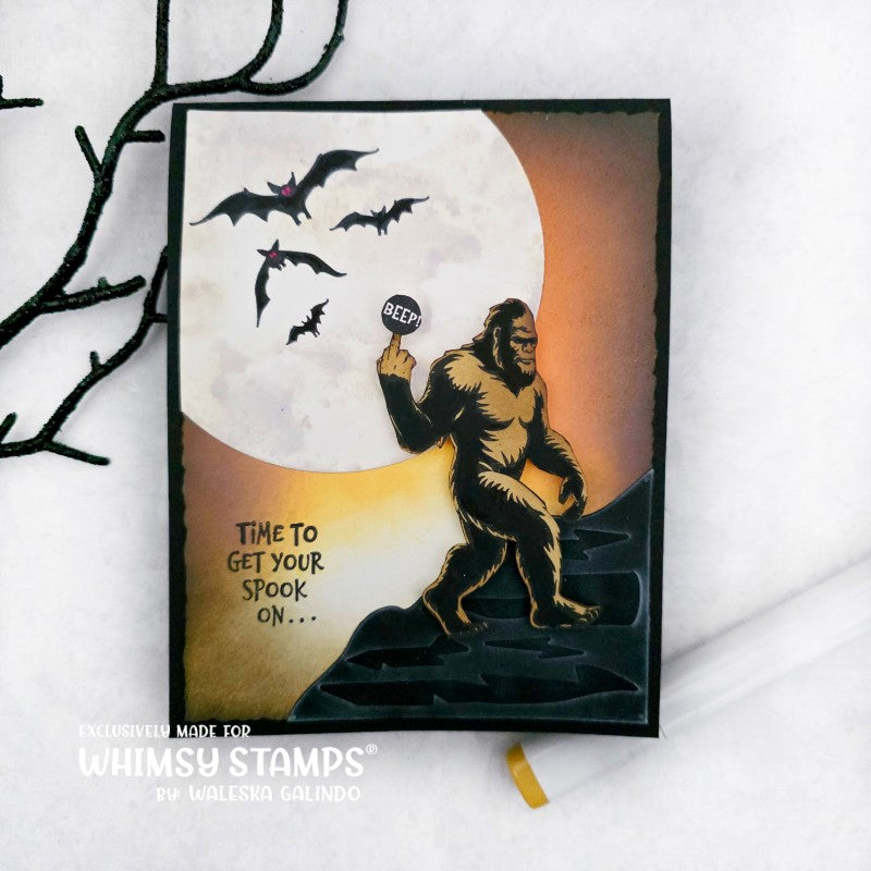 Big Foot Assquatch Clear Stamps