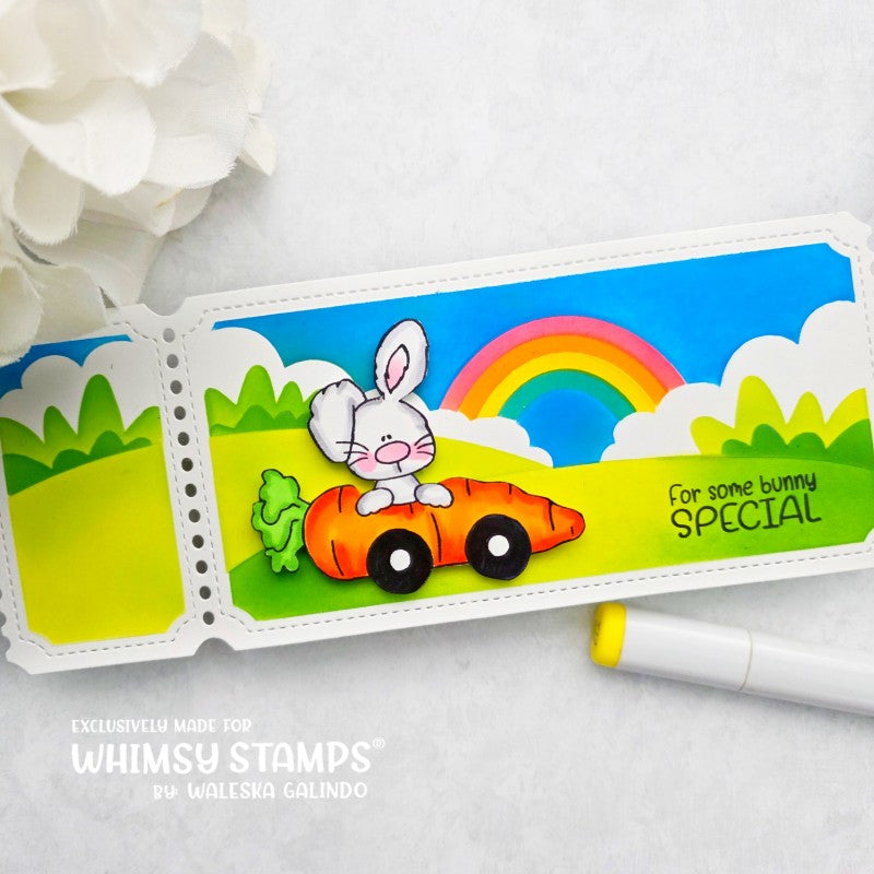 *NEW Terrific Slim Tickets Die Set - Whimsy Stamps