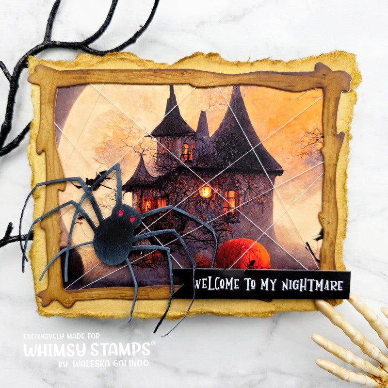 *NEW Itsy Bitsy Spider Die Set - Whimsy Stamps