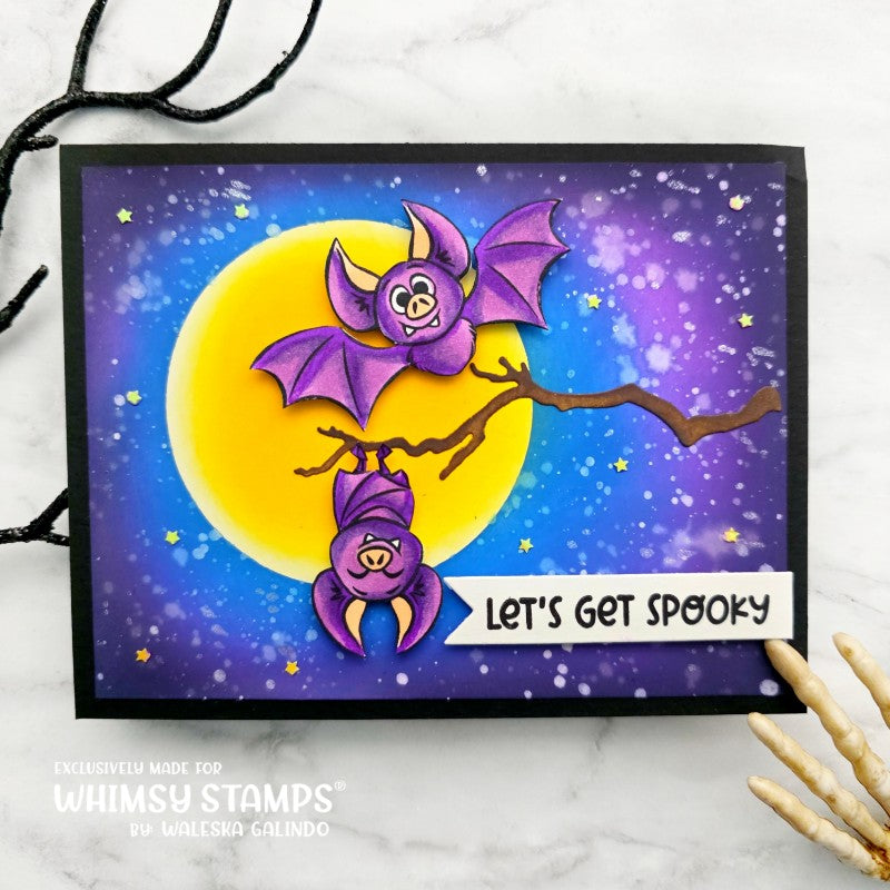 *NEW Let's Get Spooky Clear Stamps - Whimsy Stamps