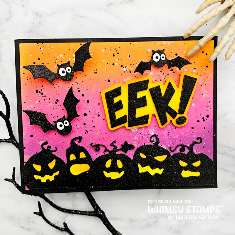 EEK! Word and Shadow Die Set