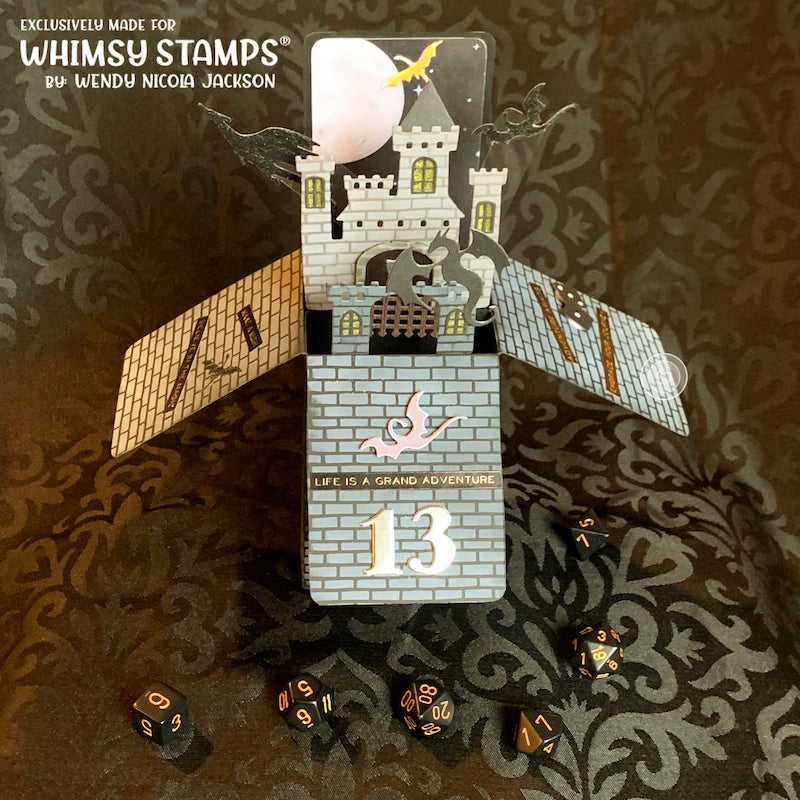 Build-a-Castle Die Set - Whimsy Stamps