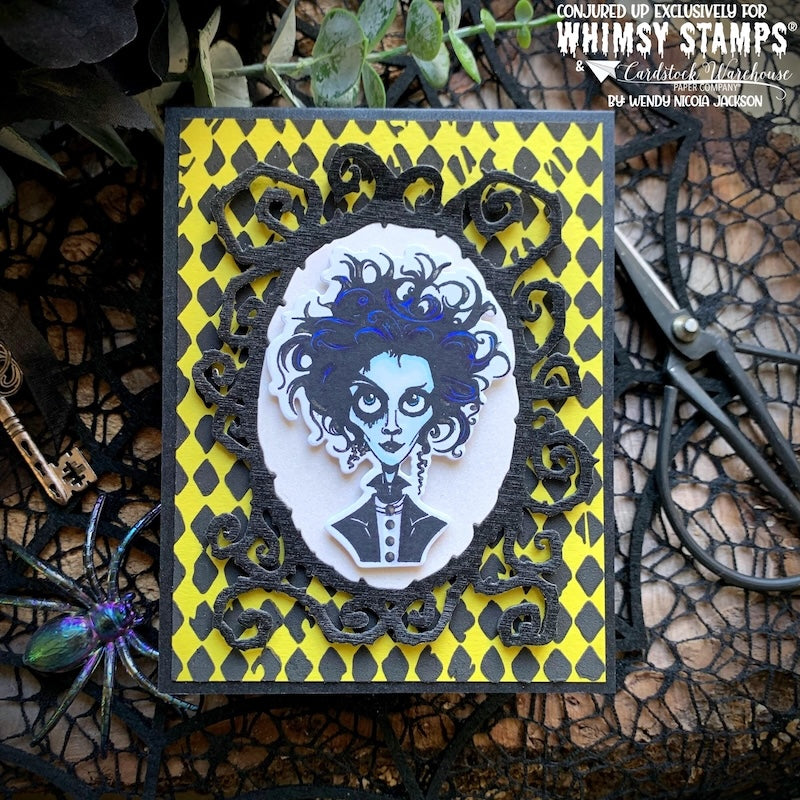 Harlequin 6x9 Stencil - Whimsy Stamps