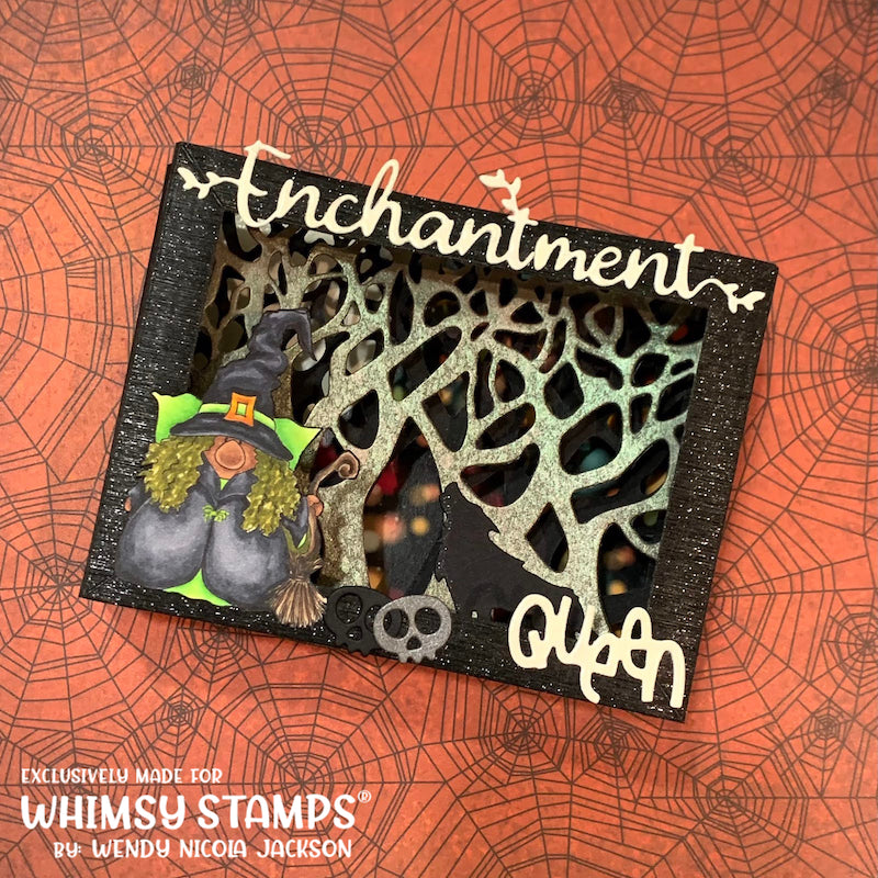 **NEW Enchanted Word Die Set - Whimsy Stamps