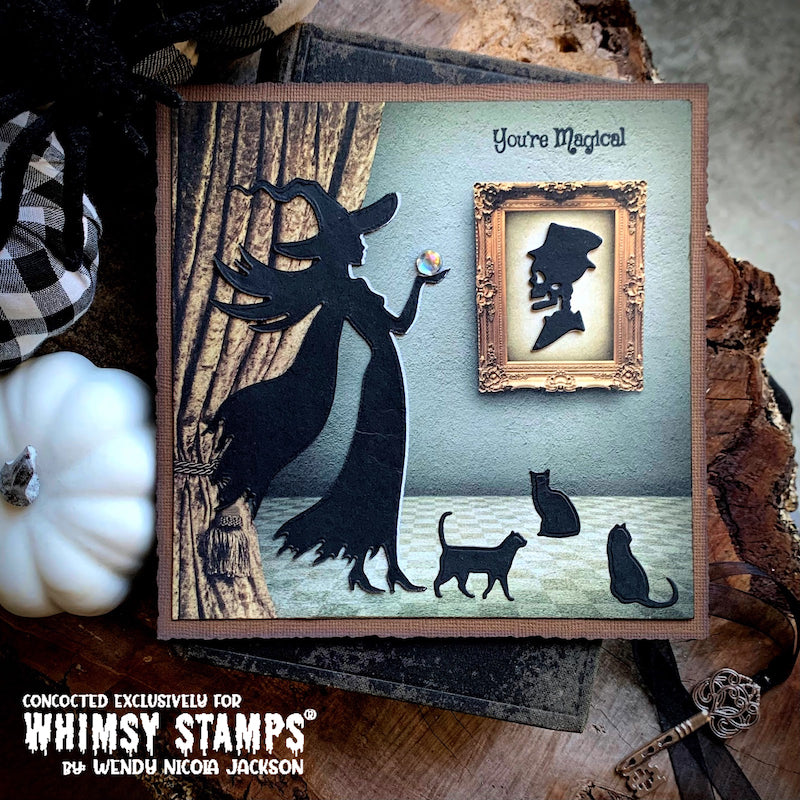 Witch Whispers Die Set - Whimsy Stamps