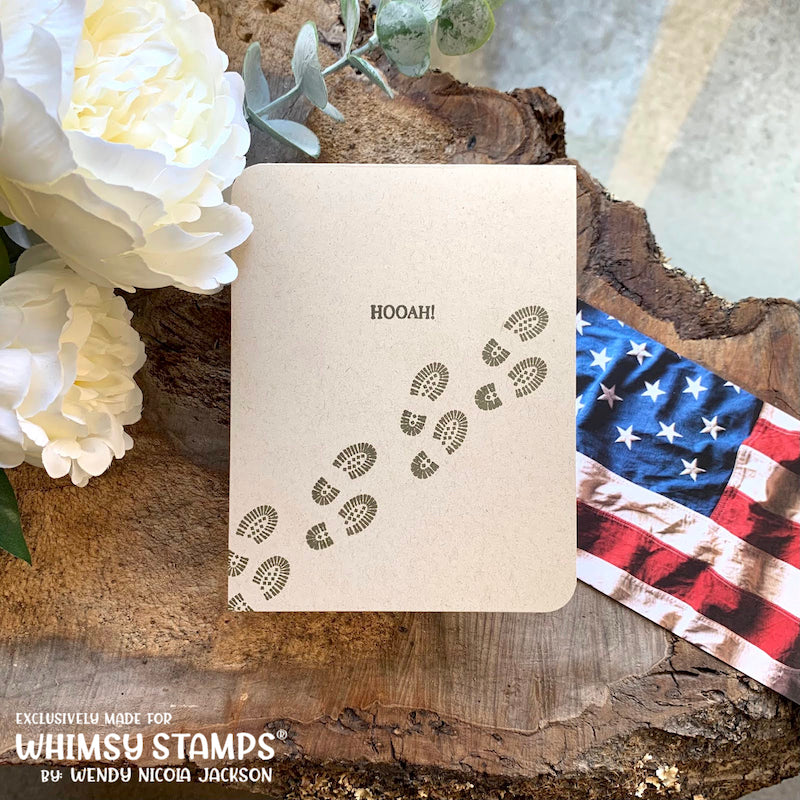 Military Heroes Clear Stamps