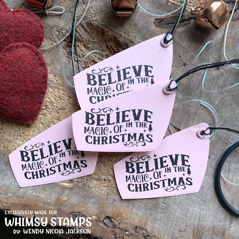 Terrific Tickets Believe Clear Stamps