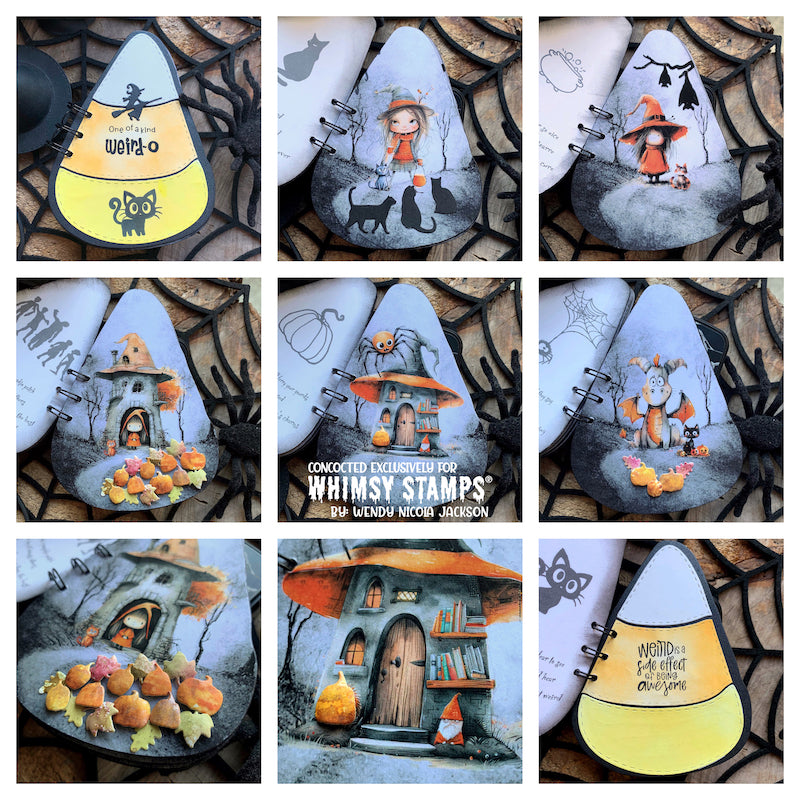 Quick Card Fronts - Lil Friends - Whimsy Stamps