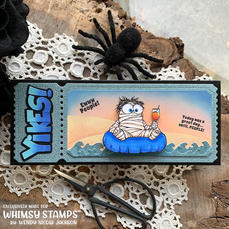 Summerween Vibes Clear Stamps - Whimsy Stamps