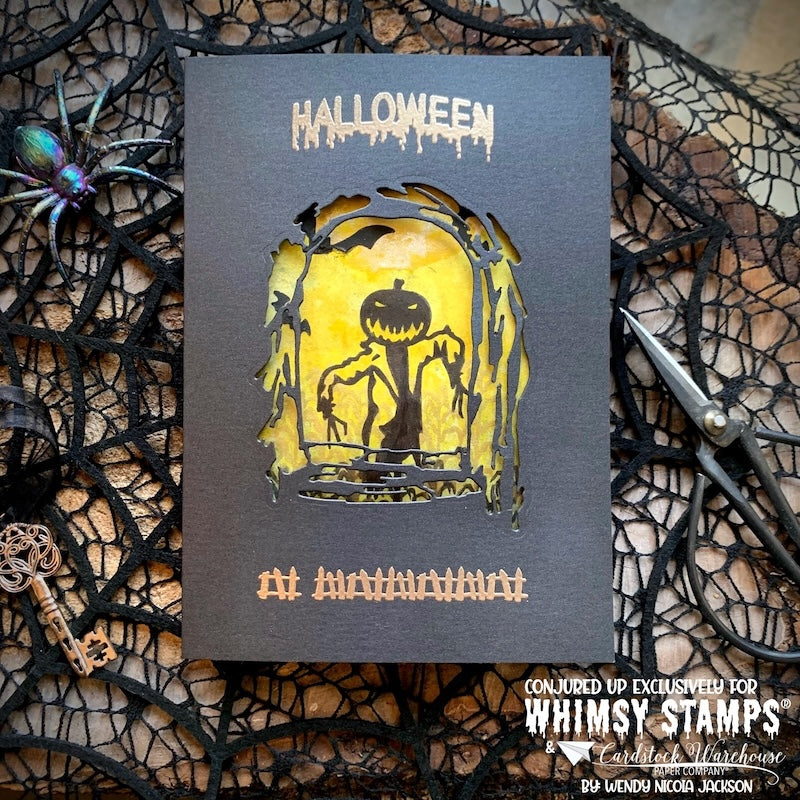 Halloween Bitty Borders Clear Stamps - Whimsy Stamps