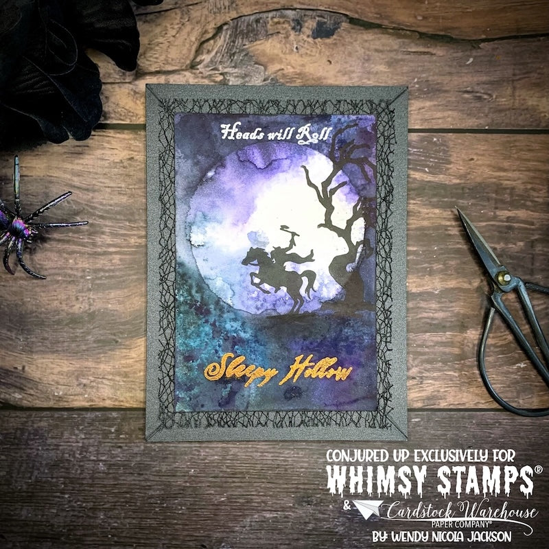 Headless Horseman Clear Stamps - Whimsy Stamps