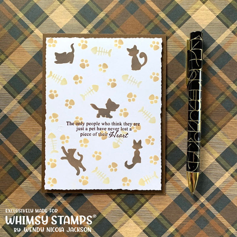 Stencil Stackers Set - Furbabies - Whimsy Stamps