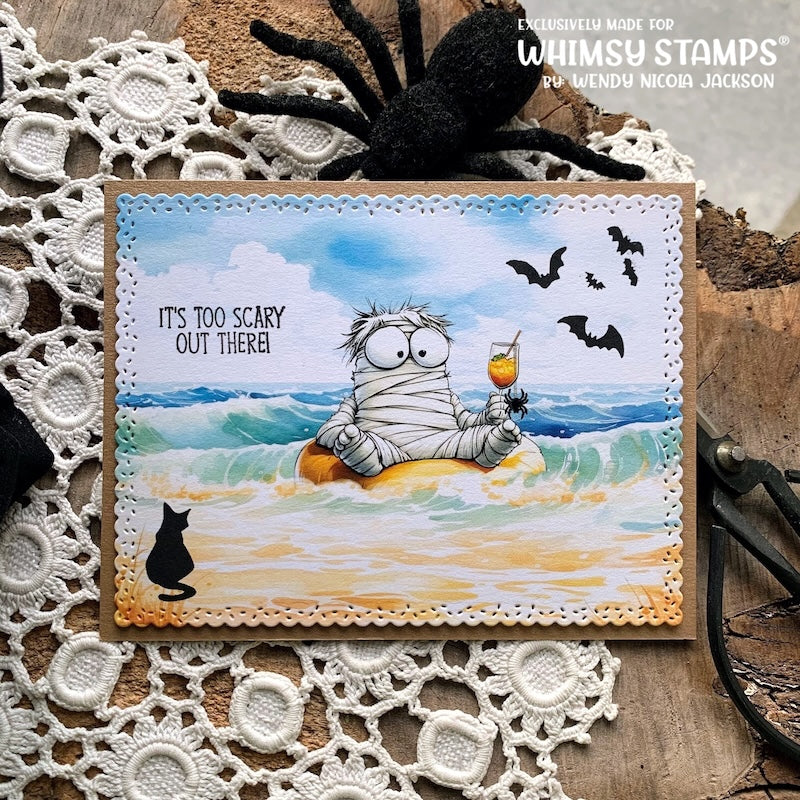 Quick Card Fronts - Summerween - Whimsy Stamps