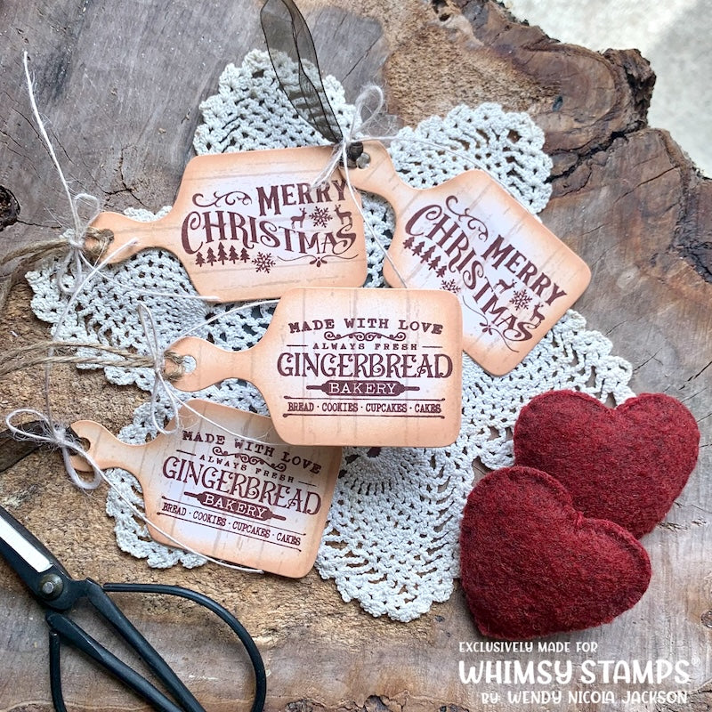 Terrific Christmas Tickets Clear Stamps