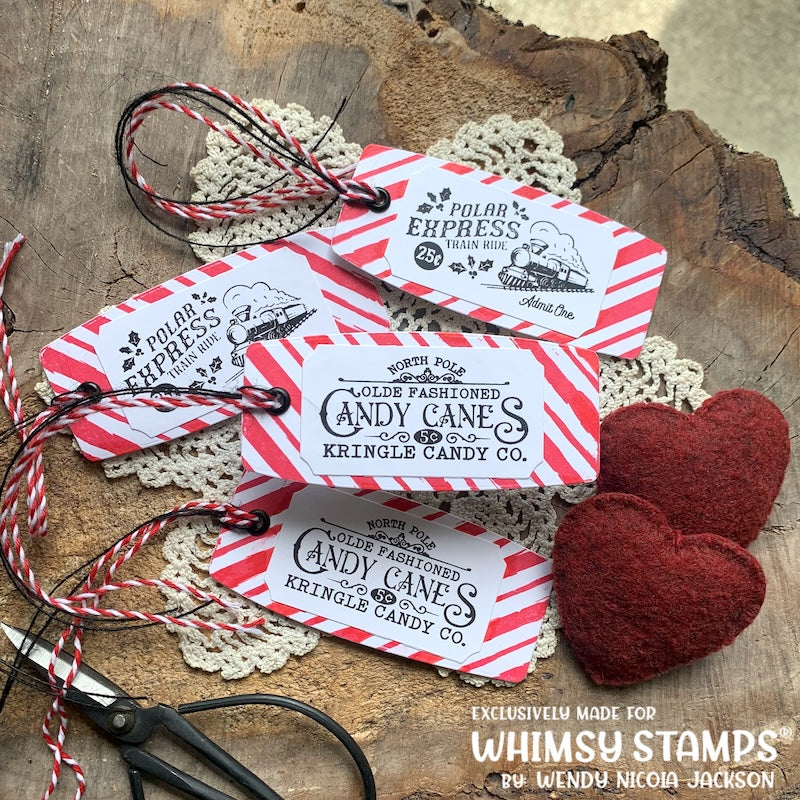 Terrific Christmas Tickets Clear Stamps