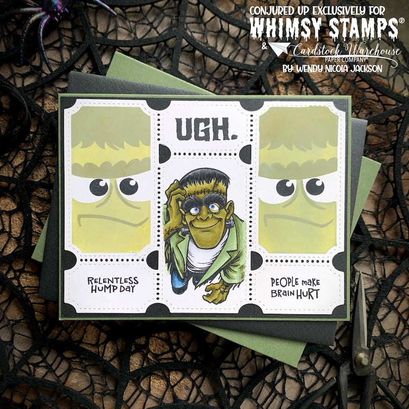 *NEW Abby Normal Clear Stamps - Whimsy Stamps