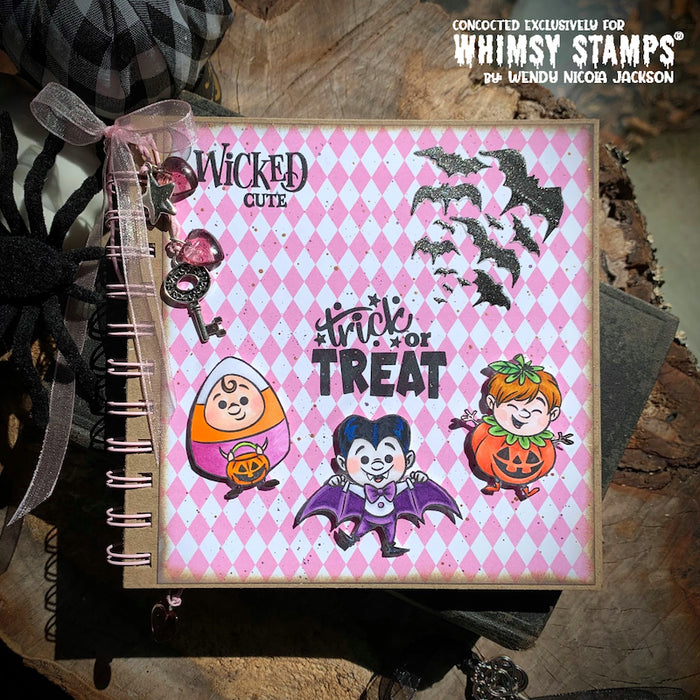 I Want Candy Clear Stamps - Whimsy Stamps