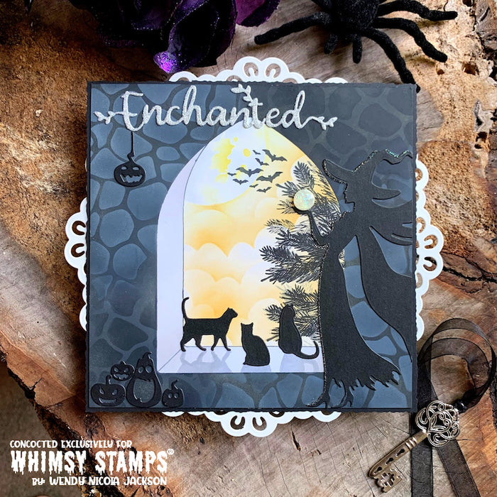 Witch Whispers Die Set - Whimsy Stamps