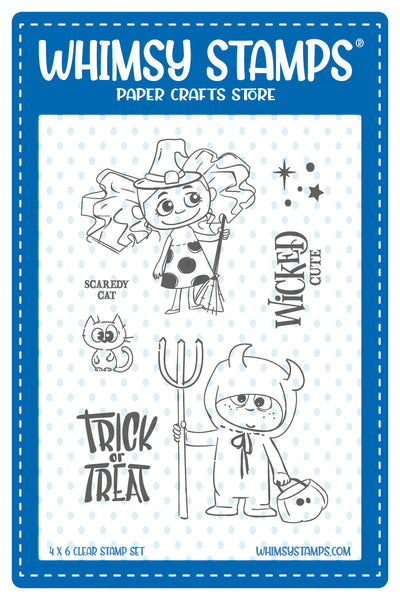 **NEW Wicked Cute Clear Stamps - Whimsy Stamps