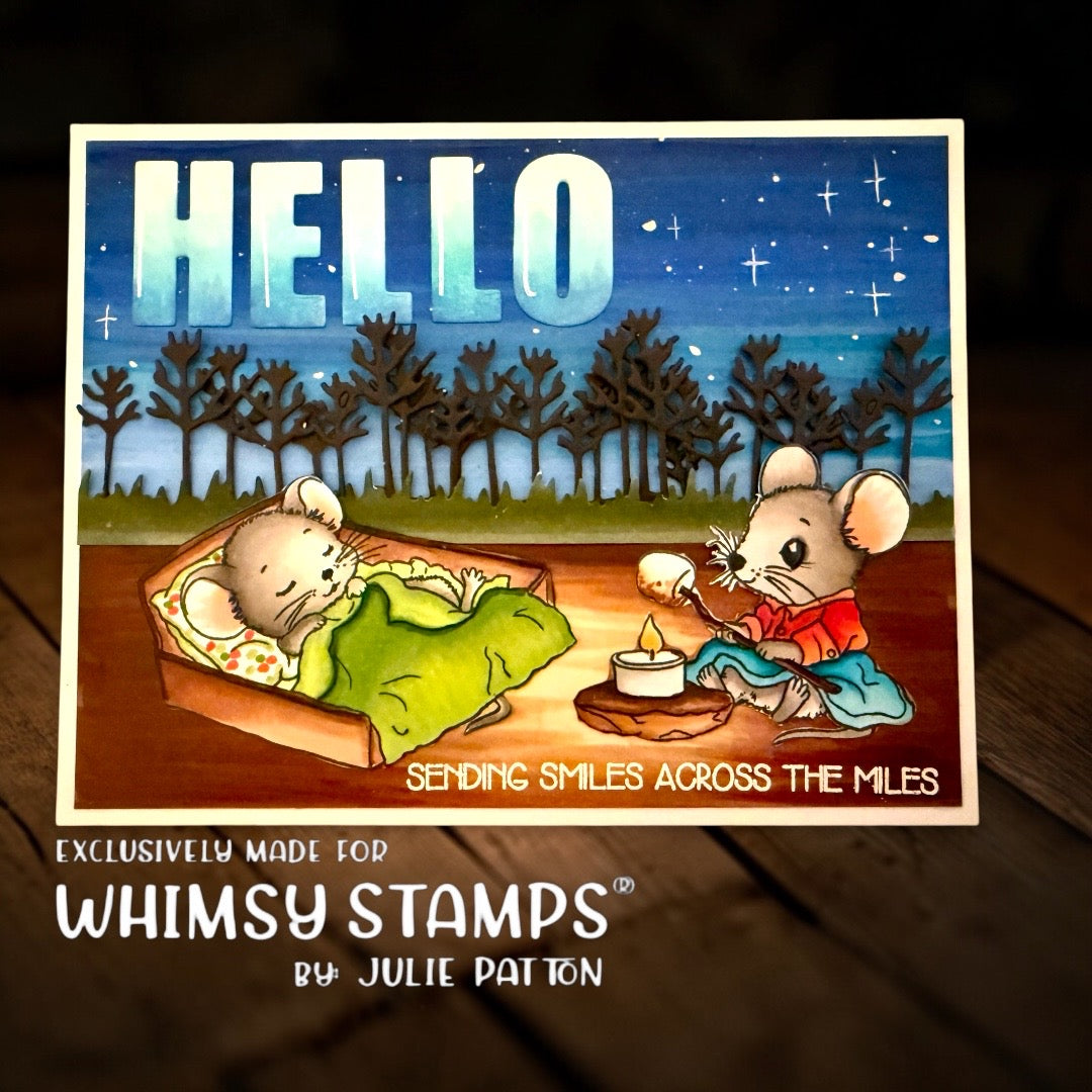 *NEW A Very Mice Day Clear Stamps - Whimsy Stamps