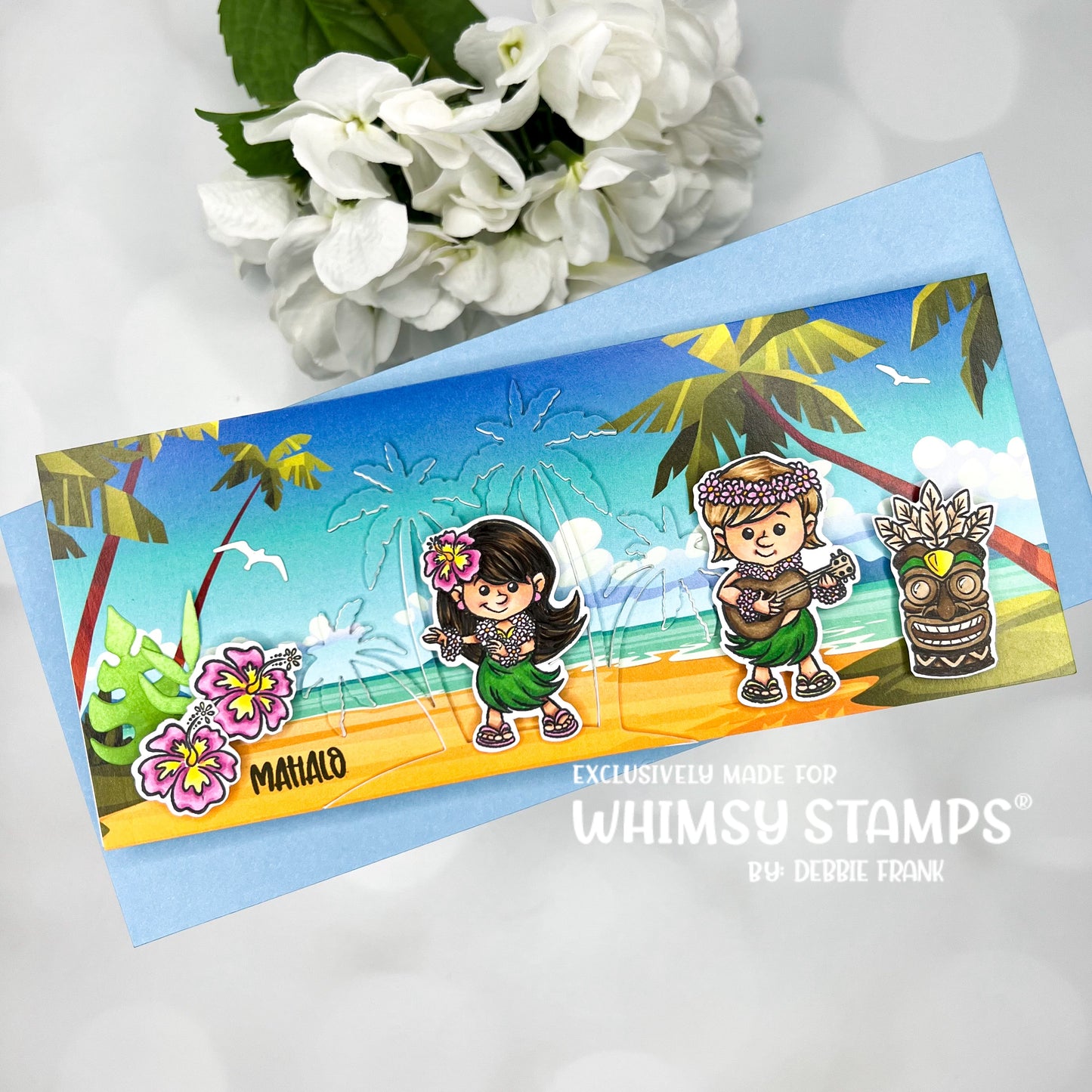 Aloha Kids Clear Stamps - Whimsy Stamps