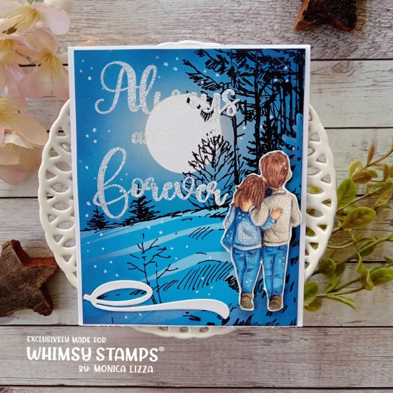 Always and Forever Clear Stamps - Whimsy Stamps