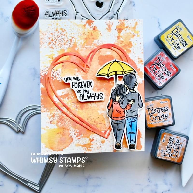 Always and Forever Clear Stamps - Whimsy Stamps