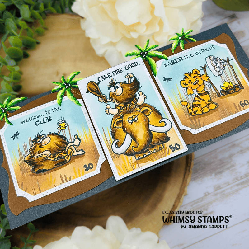 Ancient Days Club Clear Stamps - Whimsy Stamps