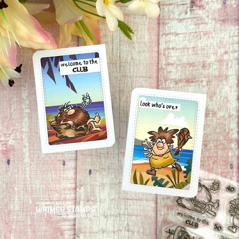 Ancient Days Club Clear Stamps - Whimsy Stamps