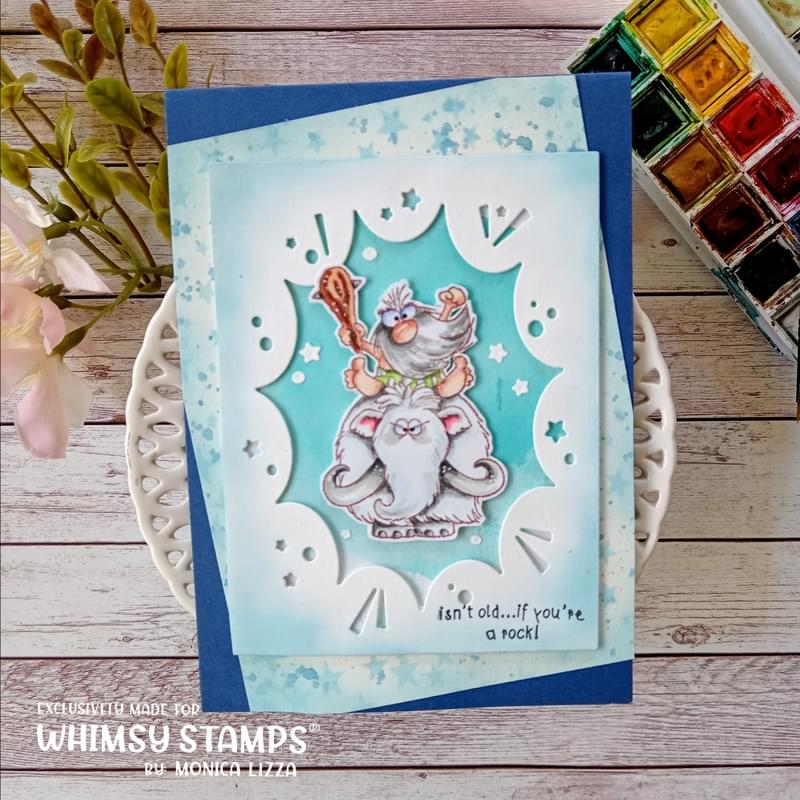 Ancient Days Club Clear Stamps - Whimsy Stamps